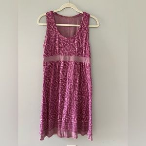 Athleta Vyasa dress pink/magenta size M